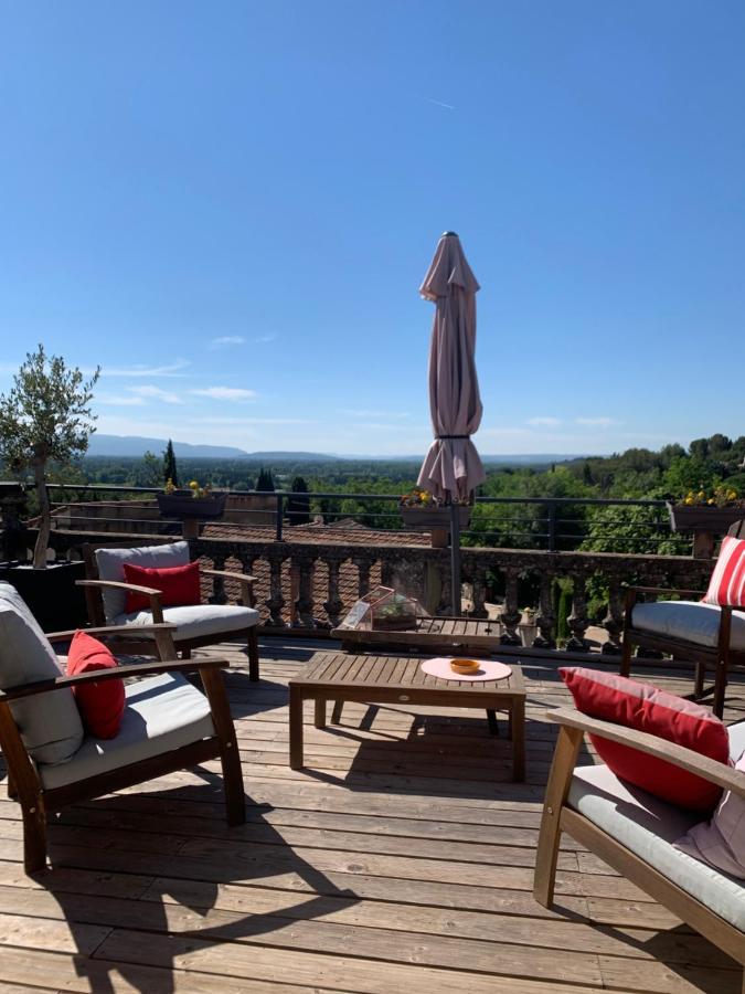 Bed and Breakfast Un Soir Sous Les Etoiles Chateauneuf-de-Gadagne Экстерьер фото